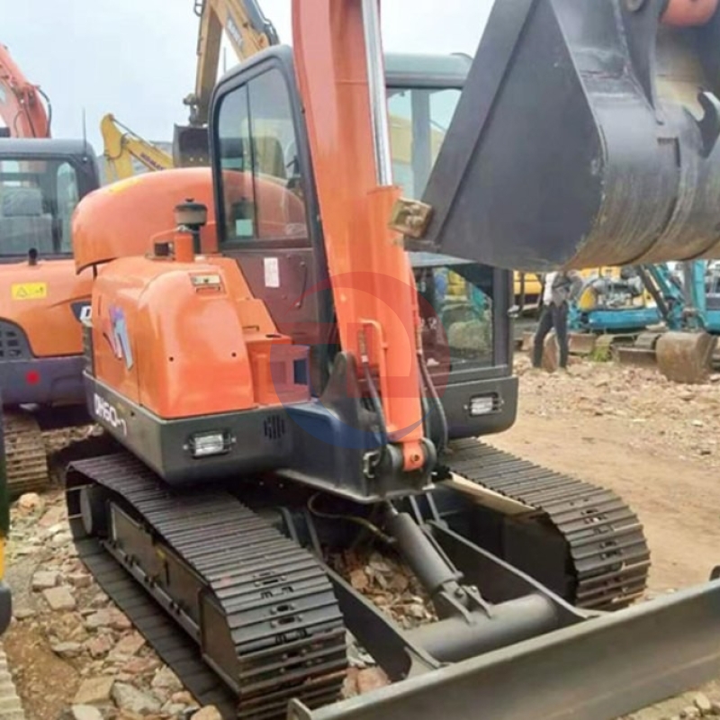 Doosan DH60-7 Second Hand Mini Excavator Backhoe Crawler IOS Certificated