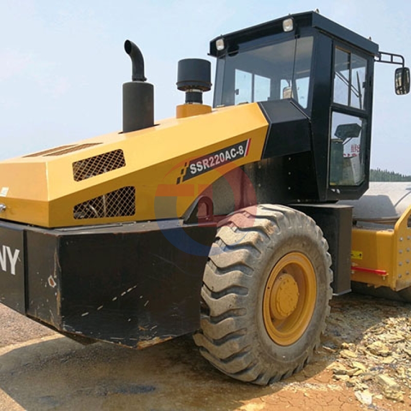 SANY SSR220AC-8 22 Ton Single Drum Vibratary Road Roller for Sale with WeiChai Engine