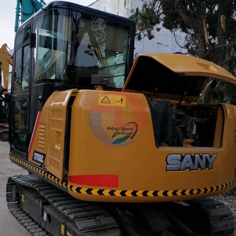 Original Mini SY65C Used Sany Excavator 6700KG High Perfomance