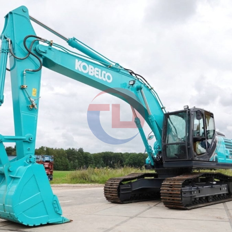 Turbocharged Hydraulic Second hand Kobelco SK220 Excavator Digger 22900KG