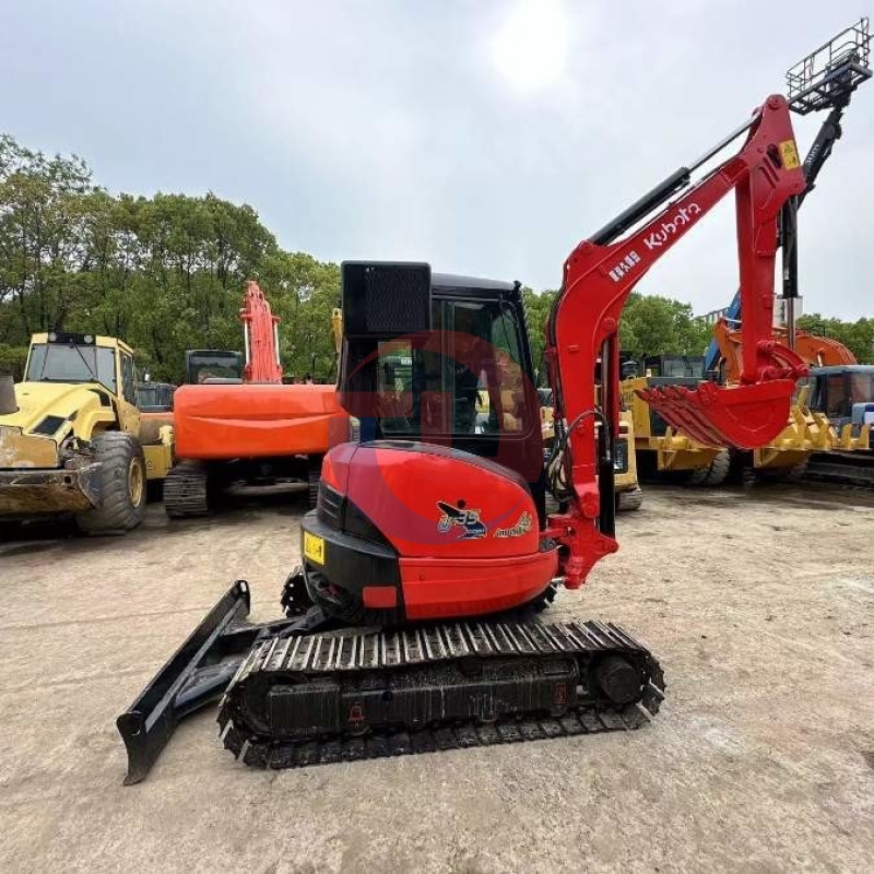 U35 Hydraulic Mini Used Kubota Excavator Construction Machinery