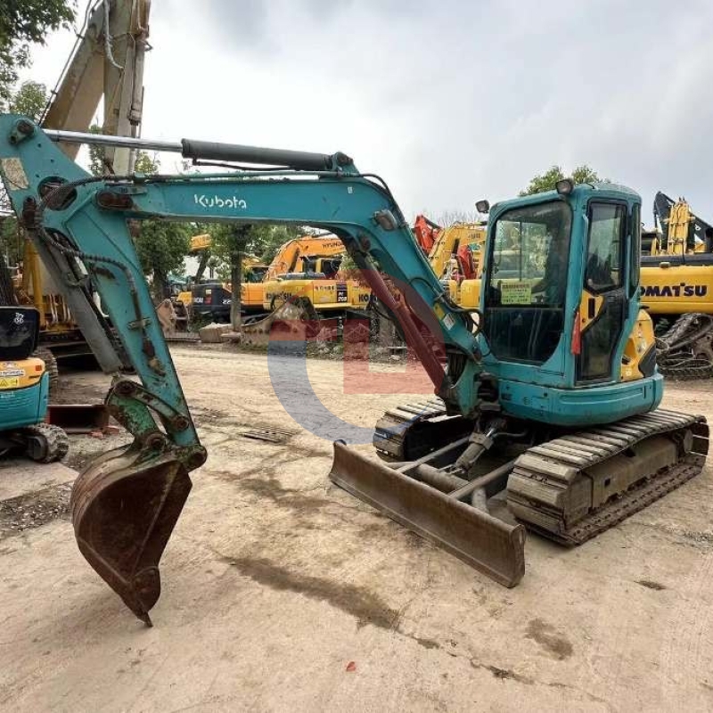 Kubota Kx155-3 Second Hand Kubota Diggers Crawler Excavator 5T High Performance