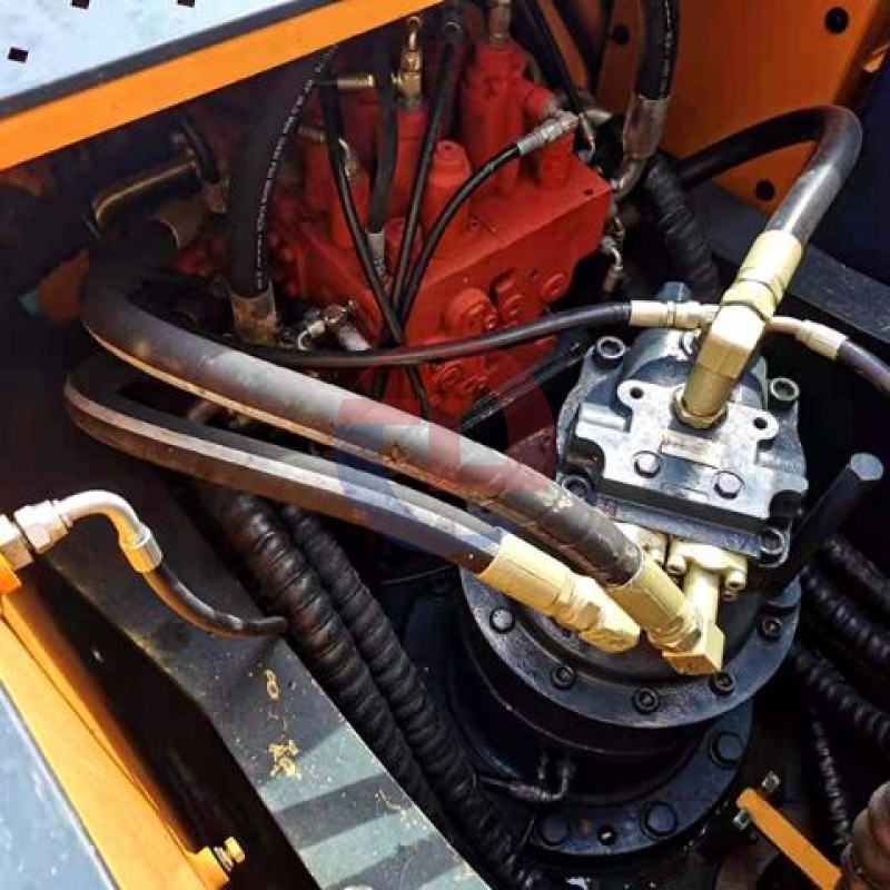 Original Hydraulic Used Hyundai Excavator R275vs Cummins Engine