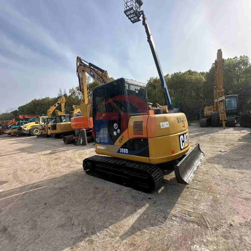 41KW Used CAT Excavator 306D 6ton Hydro Earth Moving Equipment