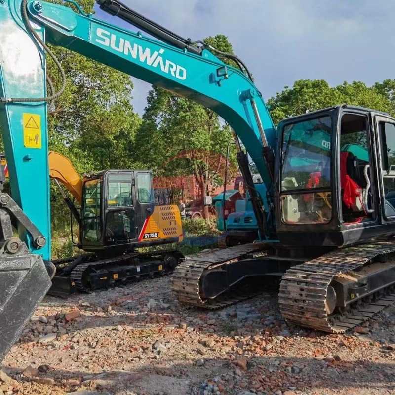 15ton Sunward Excavator SWE150E Medium Used Excavators China Brand Swe150 Excavators for Sale