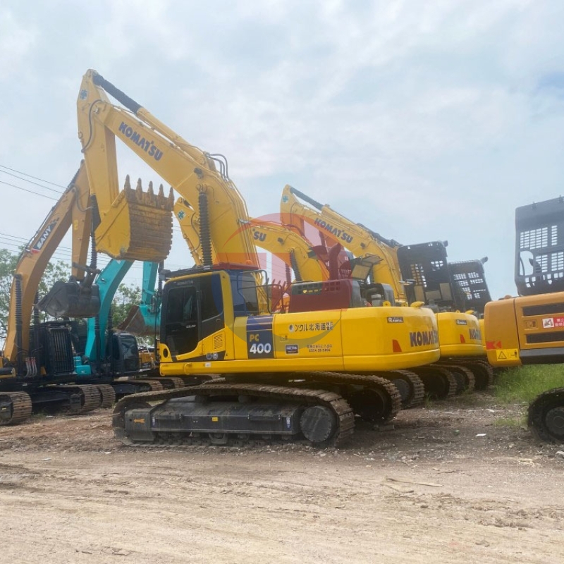 Original Earth Moving Machinery Komatsu PC400-8R Hydraulic Crawler 40T Komatsu PC400-8R Used Constrcuction Machinery