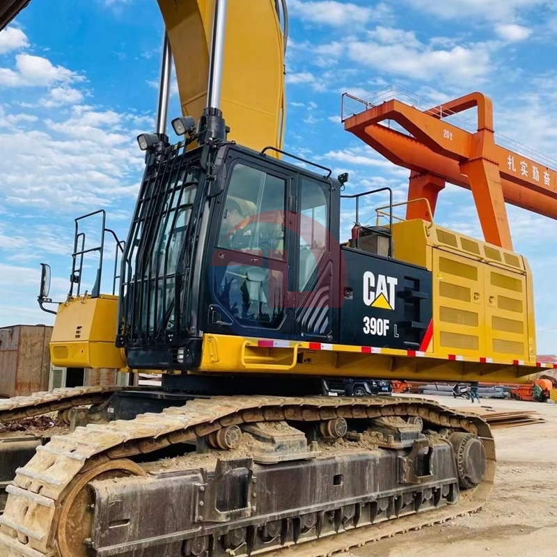 Used Heavy Caterpillar Construction Mining Rock Machinery 390F Digger Excavator