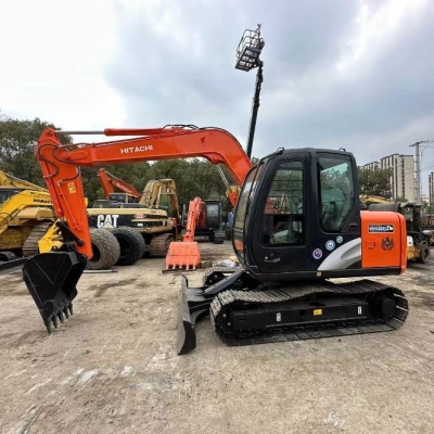 Original Japan ZX70 Used Hitachi Mini Excavator 7ton Second Hand Hydraulic Crawler