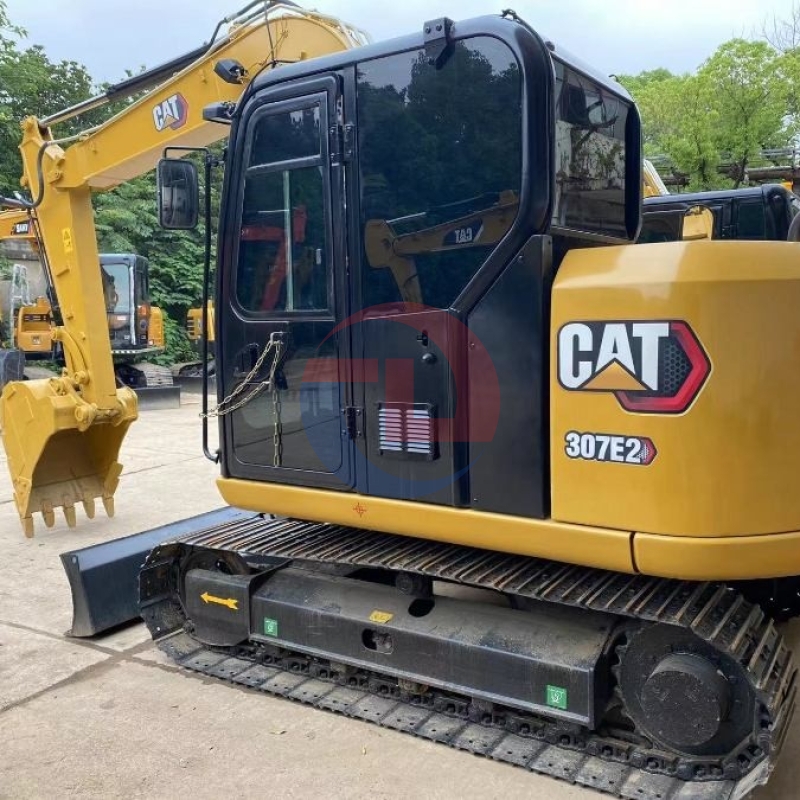 307E2 Mini Used CAT Excavator Old Hydraulic Crawler Engineering Equipment