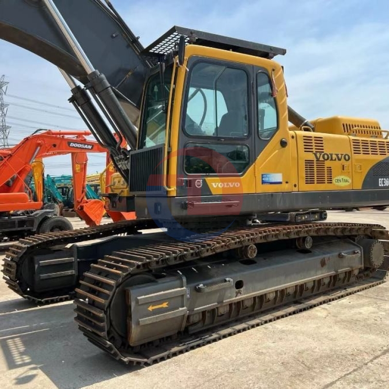 36 Ton EC360B Used Volvo Diggers Crawler Second Hand Earth Moving Equipment