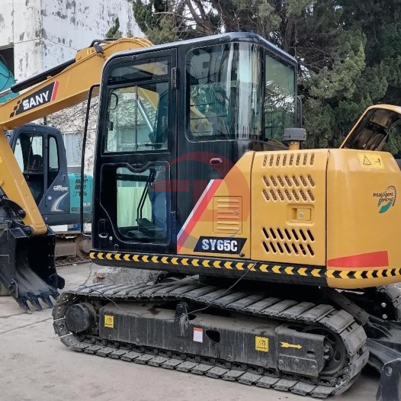 Original Mini SY65C Used Sany Excavator 6700KG High Perfomance