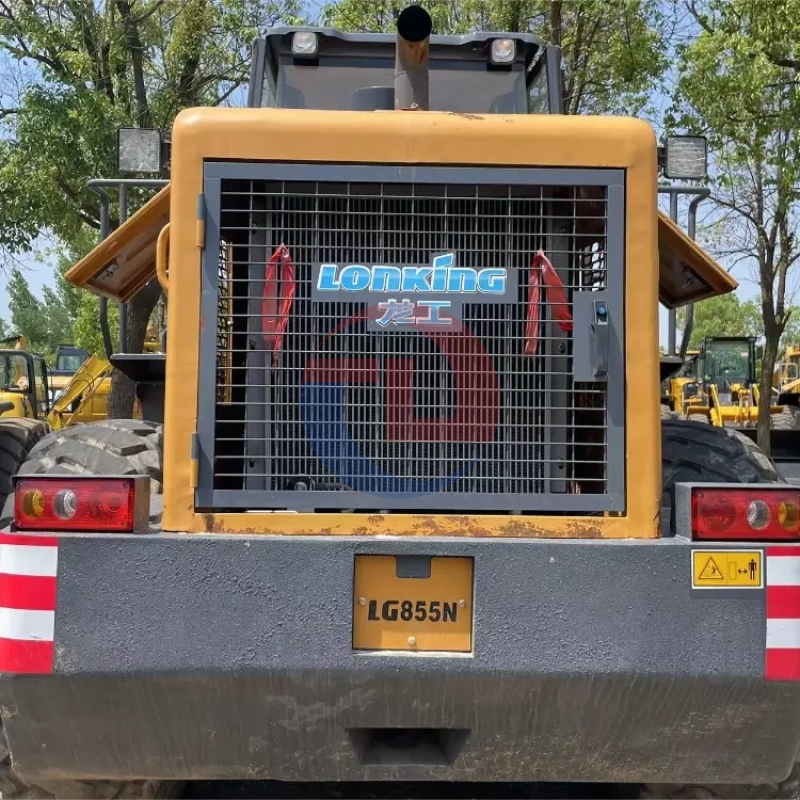 LONKING 855NE Used Wheel Loader Compact Track Construction Machinery