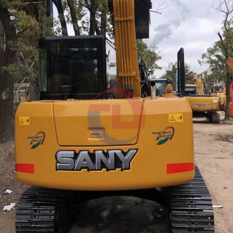 Mini SY75CPro Used Sany Excavator Digger Earth Excavation Equipment