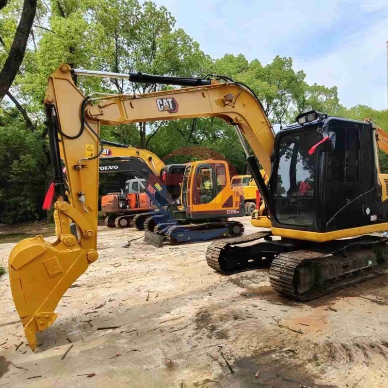 Caterpillar 307D Track Used Compact Excavators Mini Sized 7193KG