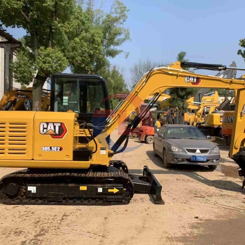 2021 Japanese Second Hand Diggers Used Cat 305.5E2 Excavator