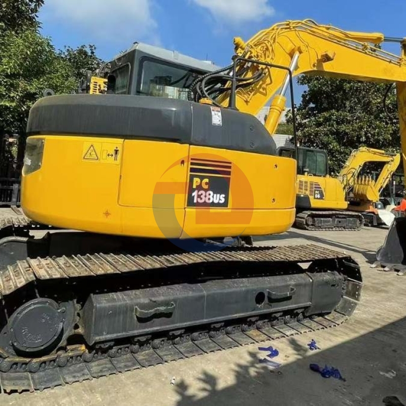 Japan Used Large Excavators Secondhand Komatsu PC138US Crawler