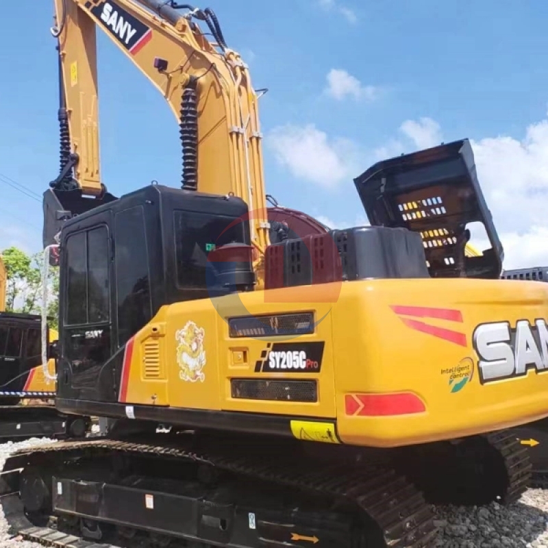 Top Brand Used Sany Excavator Machine SY205C SY205C-8S SY205-9 20 Ton Sany Excavator Price