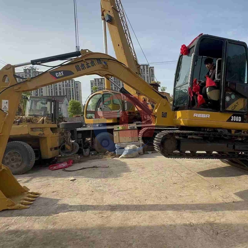 41KW Used CAT Excavator 306D 6ton Hydro Earth Moving Equipment