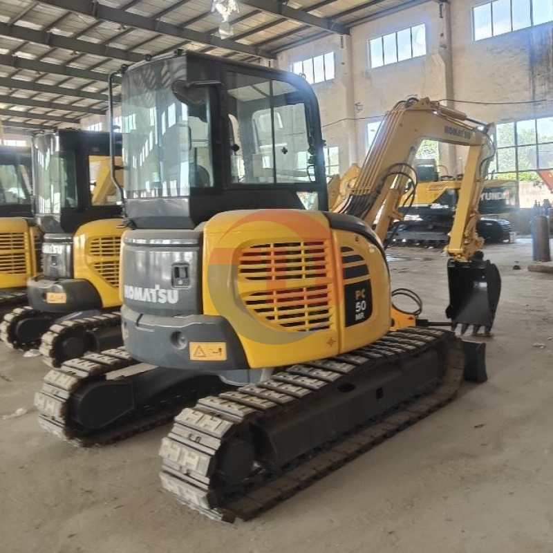 Small PC50 Used Komatsu Excavator Crawler 2400RPM For Agricultural