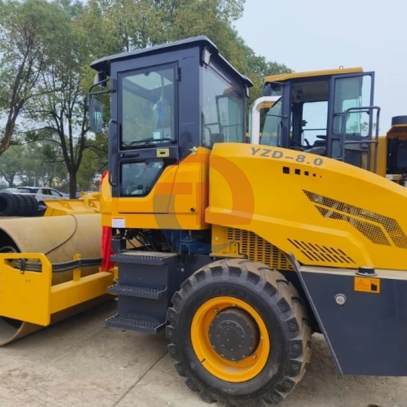 Hydraulic Vibration Roller 8t Roller Sold YZD8.0 New Road Roller Price
