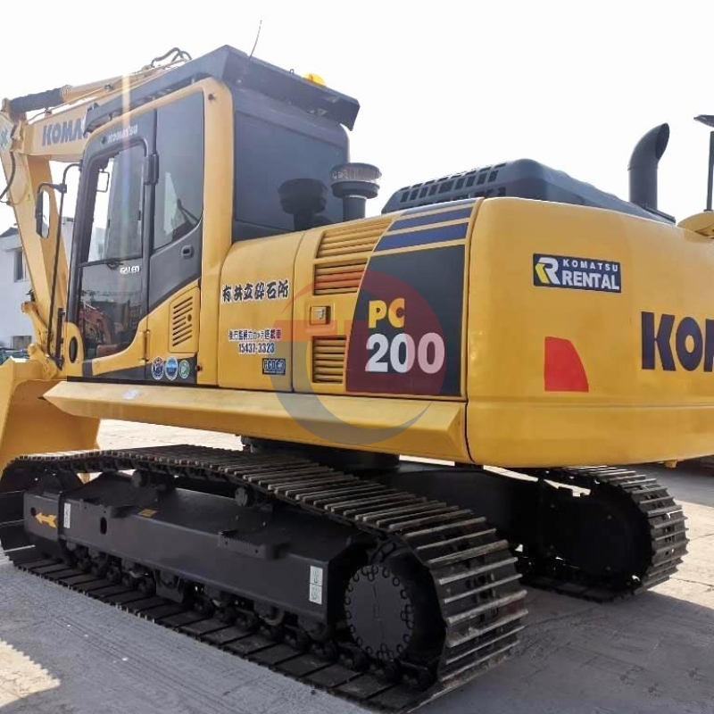 Used Excavators Komatsu PC200-8N1 Original Low Price Crawler Hydraulic Excavator Machinery Japanese Condition Hot Sale