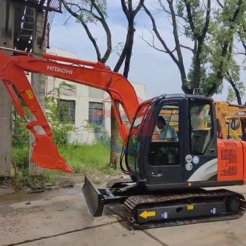 Used Compact Hydraulic Hitachi ZX60 Excavator 5850KG For Mining Construction 60