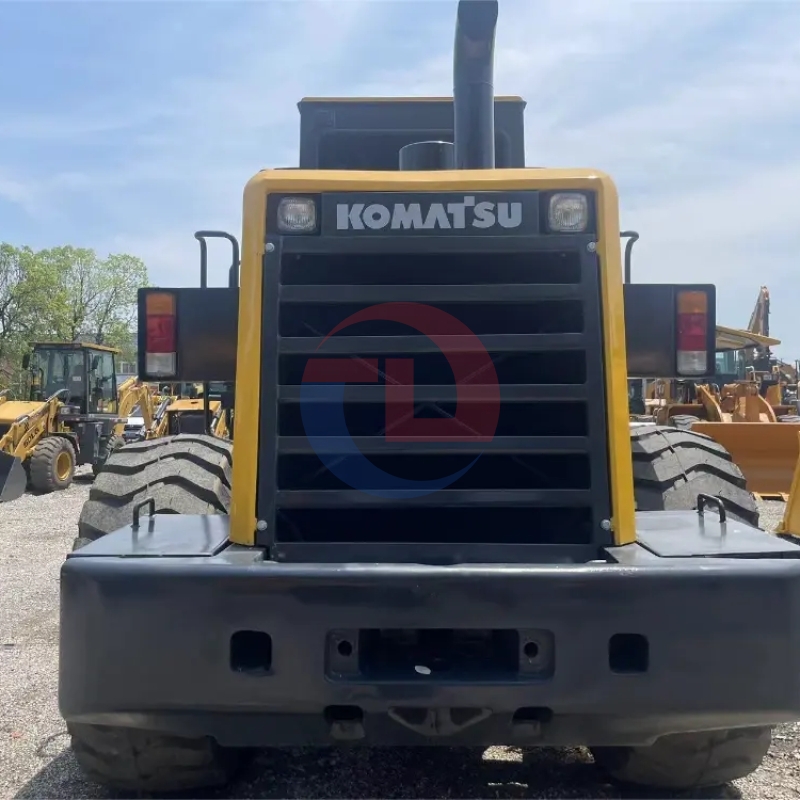 Engineering 143KW Used Komatsu Wheel Loader WA380 17 Tons