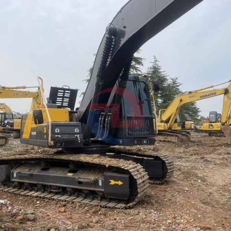 Tracked Used Volvo Excavator EC210 20Ton Earth Removal Equipment