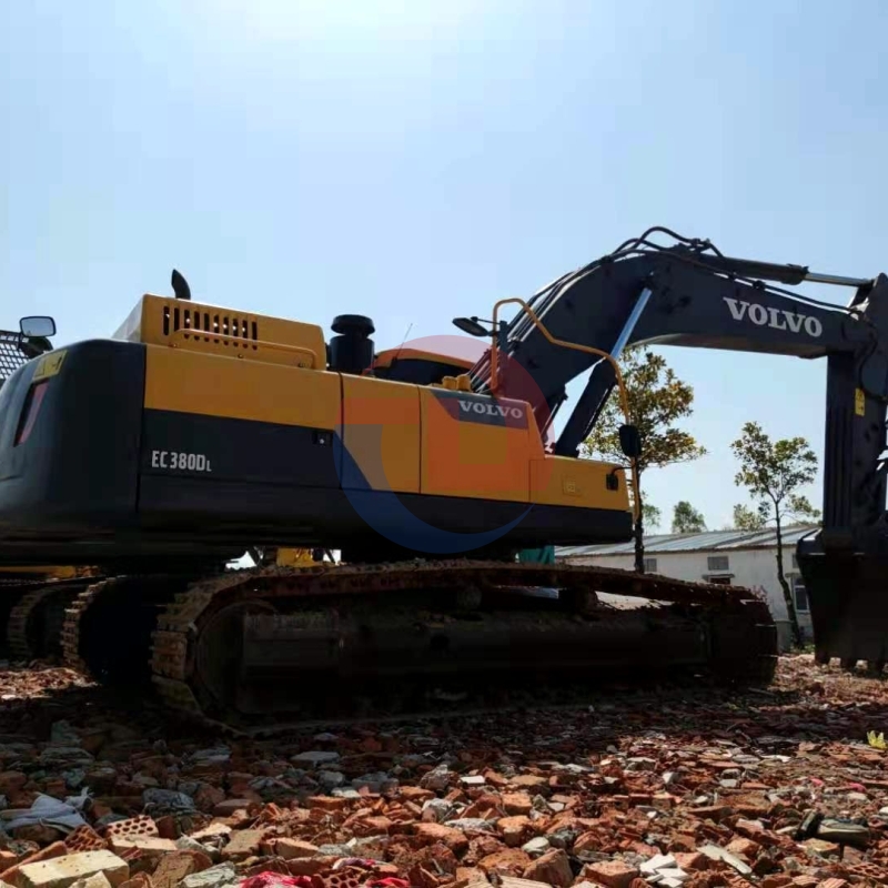 Used Volvo EC380D excavator used machinery used excavator 138KW 25tons 2m3 for sale