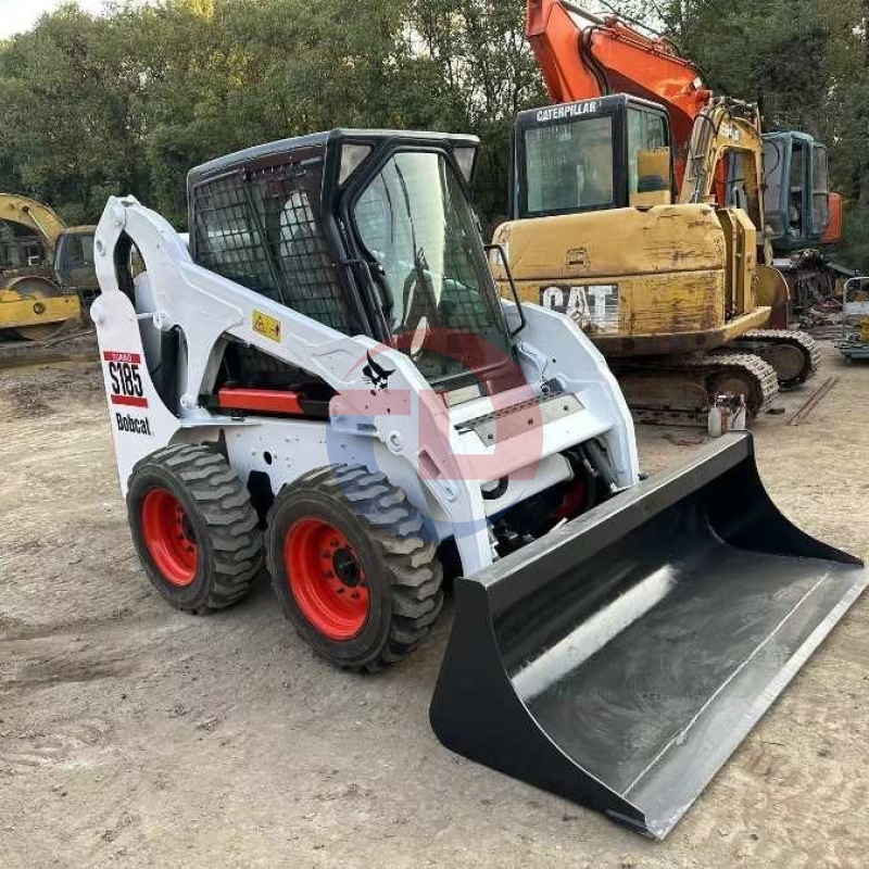 Bobcat S185 Second Hand Skid Steer Loaders Used Wheel Loader 1825KW