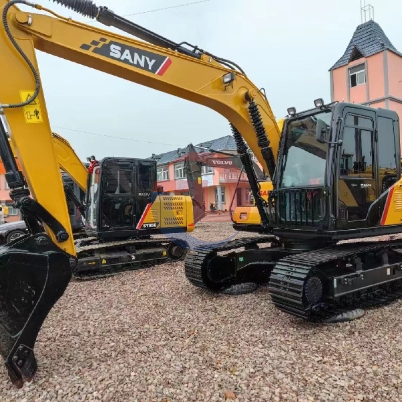 Used Excavator China Sany SY135C Crawler Excavator in Good Condition Sy135 Excavator Digger 13ton Sy135c-9 Global Sales