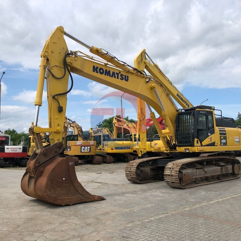 Original Used Japan KOMATSU PC490LC-10 Excavator Second Hand 49 Ton Digger High Quality in Stock