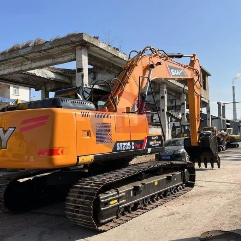 23.5ton Sany SY235C Used Crawler Excavator Equipment Medium Sized SY235CPro