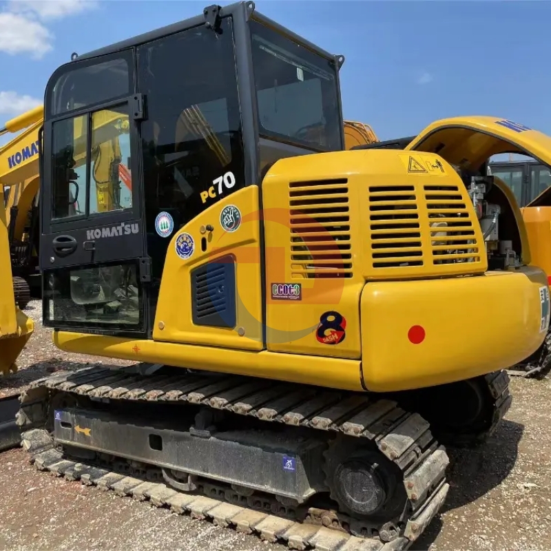 Cheap Used KOMATSU Crawler Mini Crawler for the Construction Work Excavator PC70-8 KOMATSU PC70