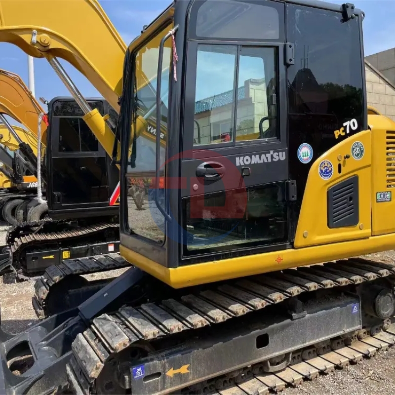 Cheap Used KOMATSU Crawler Mini Crawler for the Construction Work Excavator PC70-8 KOMATSU PC70