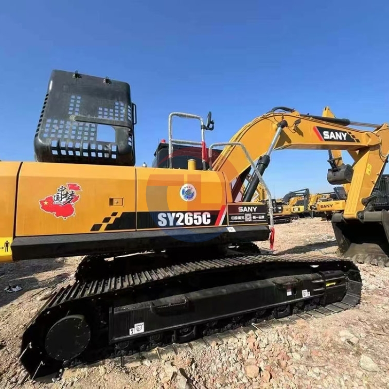 Perform Outstandingly in Various Tasks Sany 265 Excavator 27ton Medium-sized Crawler Excavator SY265C LC Landscaping