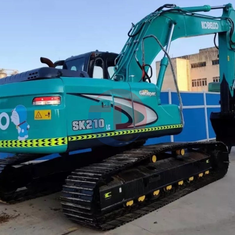 SK210 Used Kobelco Excavator Second Hand Construction Machine 114KW