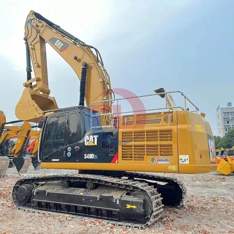 Used CAT349D2 Excavator CAT Dig Machine 349 349D 349E 349EL Caterpillar Mining Machinery Heavy Duty Equipment