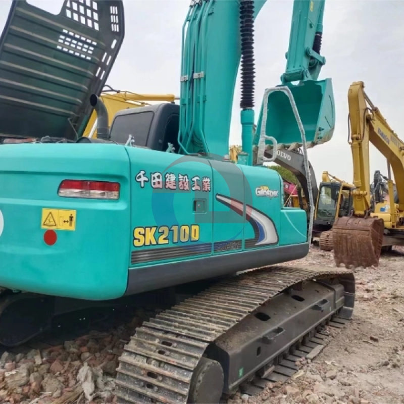 Used 21t Japan Original Medium Size Kobelco SK 210 Sk210LC Sk210D Crawler Excavator Digger Construction Machine