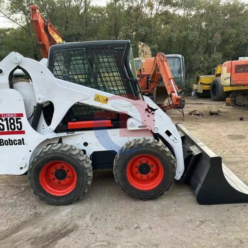 Bobcat S185 Second Hand Skid Steer Loaders Used Wheel Loader 1825KW