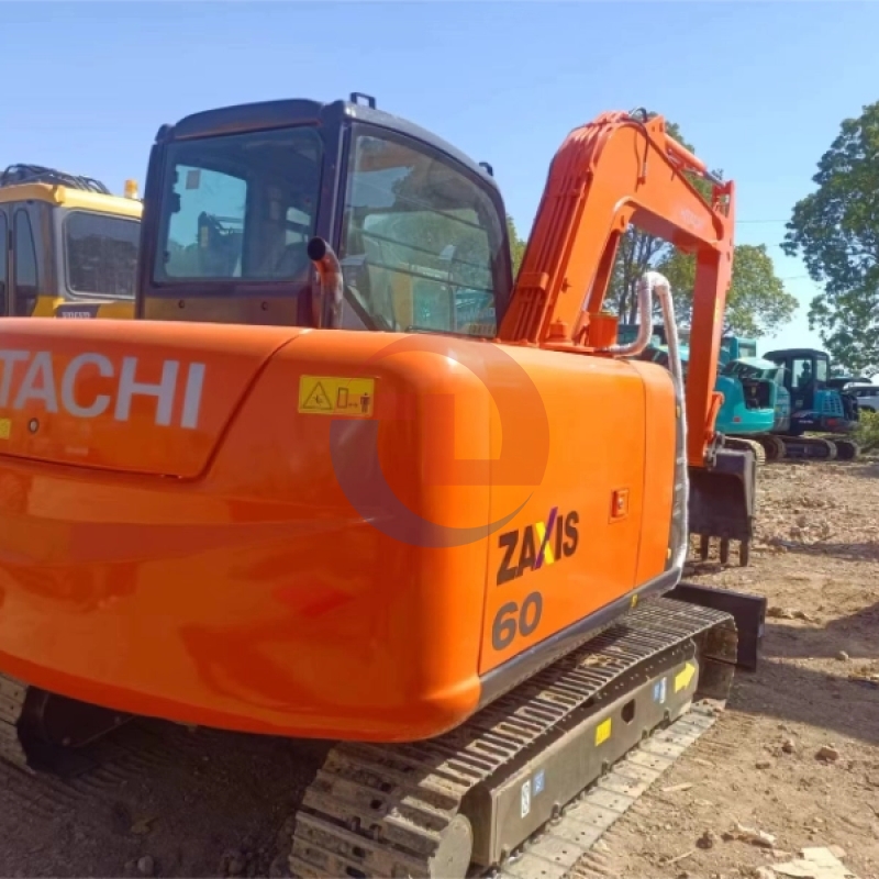 Used Hitachi Zx60 Mini Digger Cheap Price Original Machine Hitachi Excavator for Sale