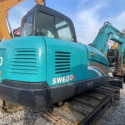 8 Ton Weight Machinery Used Excavator Sunward SWE80E Second Hand Sunward 80E Excavator