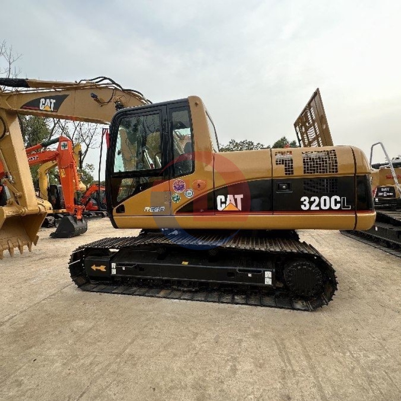 21T Used CAT 320C Excavator Second Hand Earth Moving Machinery