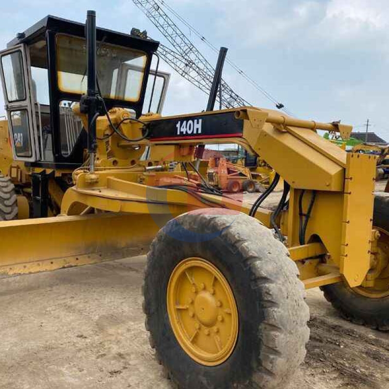 Used CAT 140G 140H 140K 120H Motor Second Hand Road Grader With Ripper for Sale