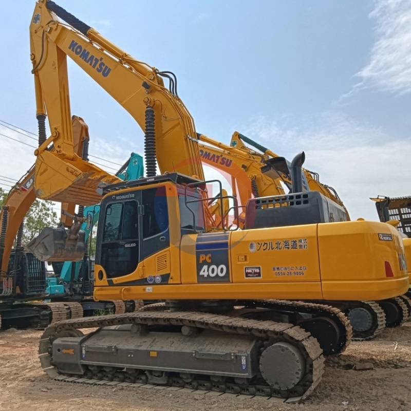 Heavy Construction Machine 40Ton KOMATSU PC400-8R PC400-8 Used Excavator Digger Machine