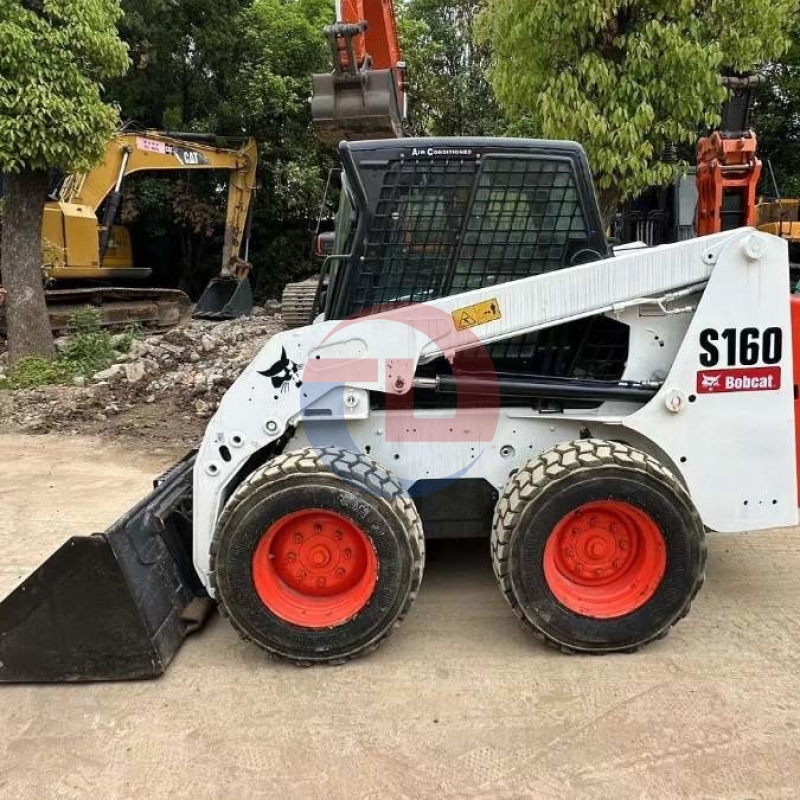 Bobcat S160 Earth Moving Used Bobcat Skid Steer Loader Machinery Second Hand
