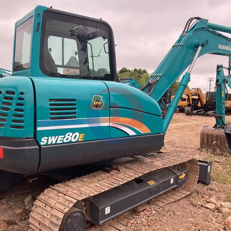 Used Excavators Sunward Swe80e Sale for Earth-moving High Quality Low Price