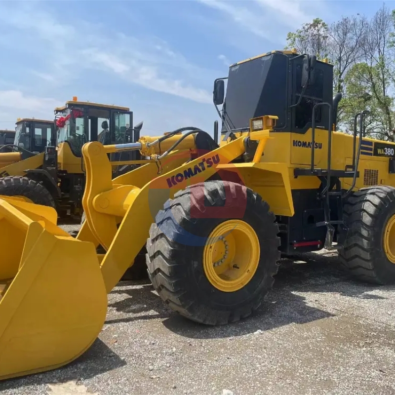 Engineering 143KW Used Komatsu Wheel Loader WA380 17 Tons