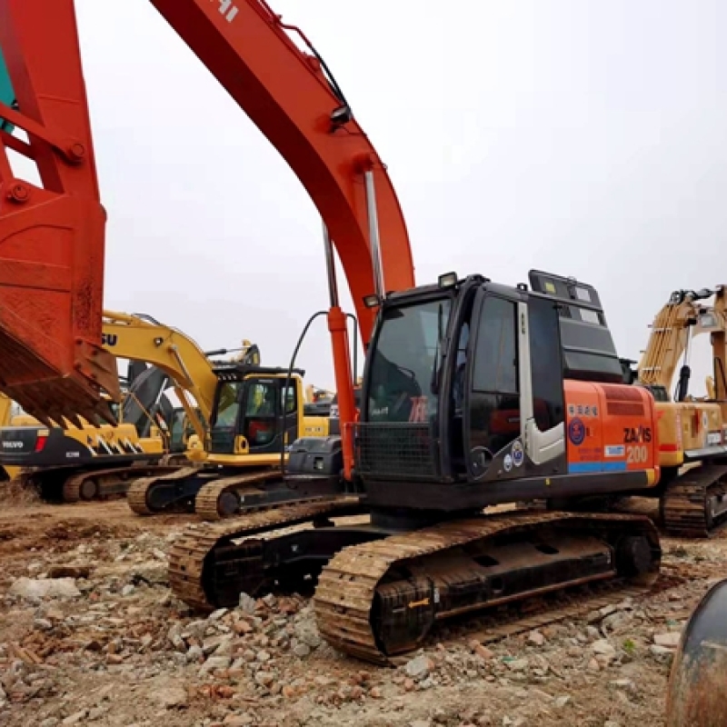 Japan Original Used Hitachi zx200 Excavator Second Hand Machinery