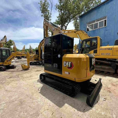 37KW Second Hand Mini Excavator Digger Caterpillar 306E2 5800KG